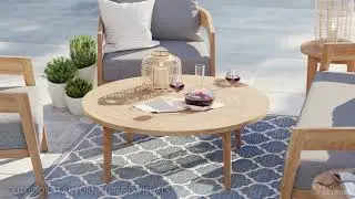 3D CGI Visualizations - Natural Teak Furniture