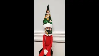 DIY Elf on the Shelf Mask and Hat Tutorial