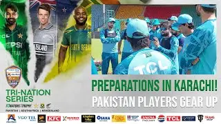 Preparations in Karachi! 🏏 Pakistan players gear up for the next tri-series clash | PCB