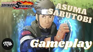 SHINOBI STRIKER: Asuma Sarutobi CAC Gameplay