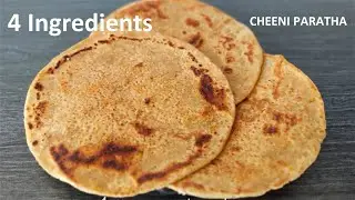 Lockdown special Cheeni Ka Paratha - Meetha Paratha - Sugar Paratha - Oil free - Quick and Easy