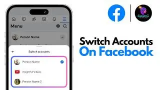 How To Switch Accounts on Facebook (2025) | Login Another Account on Facebook