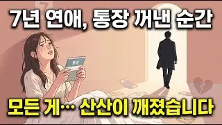 통장 한 번 꺼냈을 뿐인데, 예비신랑과의 7년이 산산이 깨졌습니다