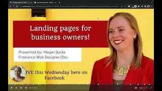 Landing Pages for Business Owners by Megan Burke