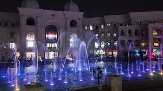 The Place Vend&ocirc;me Mall Dancing Fountain. This spectacular water, music, and light.