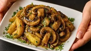 Ohne Ofen! Diese Zucchini mit Pilzen schmecken besser als Fleisch!
