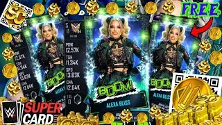 CRAZY GLITCH🔥 TO GET A *FREE* VALOR ALEXA BLISS BOOM EVENT CARD!! QR CODES! WWE SuperCard