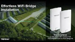 Предварительно настроенный комплект внешнего моста 5 ГГц от Trendnet &mdash; TEW-840APBO2K &mdash; техническое руководство