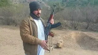 Double body Kalashan |  review and firing AK47 || @haiderfirearms924