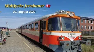 Jütland: Midtjyske Jernbaner am 22. August 2022 🇩🇰