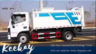 Introducing the Keeyak Garbage Truck: Efficient and Reliable Waste Collection