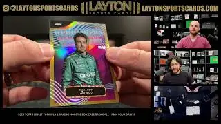 HAMILTON INK! NICE! 2024 Topps Finest Formula 1 Racing Hobby 8 Box Case Break #11