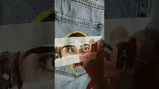 Skull x Renaissance eye#CreativeShorts#UniqueStyle#AlternativeFashion#ArtInsp#ClothingTransformation