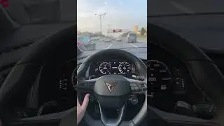 Cupra ATECA adaptive cruise control / adaptif hız sabitleme