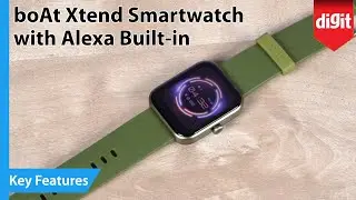boAt Xtend Smartwatch with Alexa Built-in Key Features