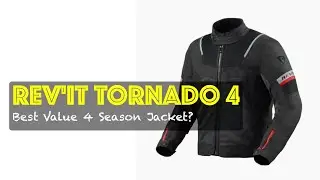 Rev'it Tornado 4 Jacket, now 3 layer versatility and still great value!