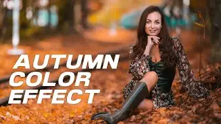 This Easy Trick to Add Autumn Color Effect in Photoshop// In Hindi