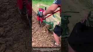 Small arable land has strong motor power, simple operation, and easy soil loosening