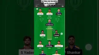NRK vs ITT Dream 11 Prediction| ITT vs NRK Dream 11 team |#shorts