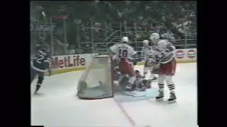 April 28 1995 Islanders at Rangers TSN Sportsdesk highlights