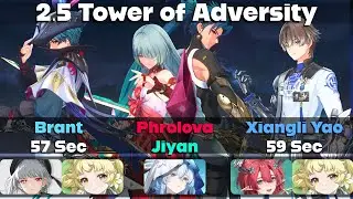 2.5 Tower of Adversity | Phrolova Jiyan Dual DPS  - Brant - Xiangli Yao | Wuthering Waves