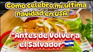 Celebrando mi última Navidad en USA🇺🇸 La proxima Navidad ya estaré en mi país 🇸🇻🇸🇻