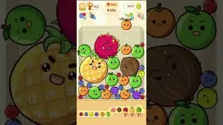 New Best of Fruit Crush | Fruit Merge GamePlay-1023 🍍🍎🍓🍇 #games #shorts