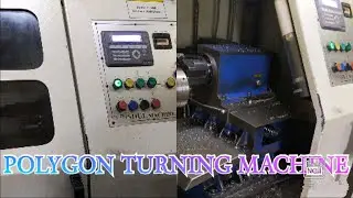Polygon Turning Machine  🔥milling🔥#challenge #Jobs #job #milling   .. #turning