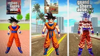 Goku vs All Indian GTA Games 😱 | Kaunsa Goku Best Hai?