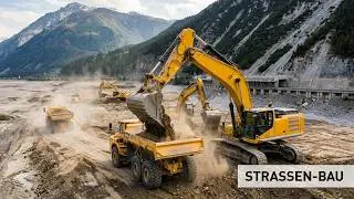 Straßenverlegung am Reschensee 2023