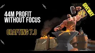 Printing Silver Without Focus │ Crafting  Shadowcaller 7.3  │ 44m Profit - Albion Online