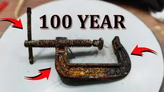 Amazing Rusty Neck Clamp Restoration &ndash; Like New Again!