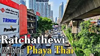 Прогулка по Бангкок-стрит |  BTS Ratchathewi - BTS Phaya Thai