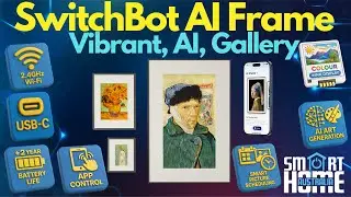 SwitchBot AI Frame Review: Color e-Ink &ldquo;Living Art&rdquo; + 2-Year Battery Tested