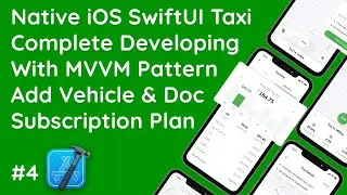 #4 SwiftUI Taxi App: MVVM State Management | Add Vehicle, Document Upload, Subscription Plan