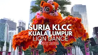 Lion dance high pole at KLCC 🇲🇾| Extreme performance