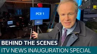 Behind the scenes of ITV News' inauguration coverage | ITV News