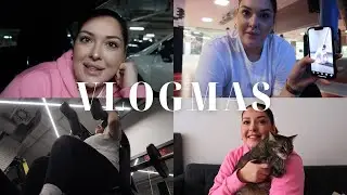 VLOGMAS DEN 8: hubnutí (26kg dole), makeup do fitka?!, trénink nohou a zadku 💪🏼👀