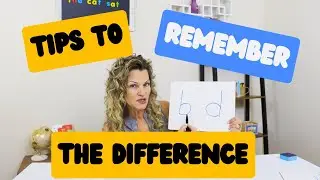 How to to not confuse lowercase b and d | Tips for letter recognition