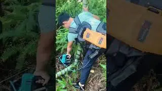 smart tool for cutting bamboo easily #shorts
