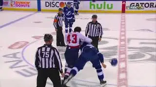 Tom Wilson Fights Braydon Coburn in Game 7