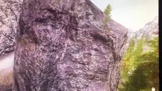 SKYRIM HELP! ROCKS STRETCHING AND MORPHING LIKE CRAZY