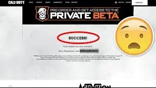 Redeeming Black Ops 4 BETA Code!