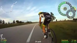 Adam makes his move before race is neutralized