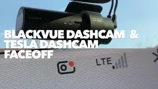 BlackVue & Tesla V9 dashcam Faceoff
