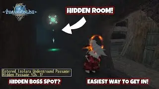 Toram Online - Easiest Way to Get in Hidden Room Izolara Underground Passage: Hidden Passage!