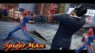 SPIDER MAN PS4 Spiderman | Rope Frog Ninja Hero | Part 01