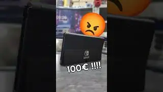 J'ai perdu 100&euro; avec cette Switch OLED ! #nintendo #switch #repair #fail #broken #dead