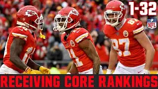 Ranking NFL Receiving Corps From WORST TO FIRST For 2020