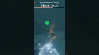 Lore Accurate Link Vs Frost Talus (Blue Battle 1) #speemario #totk
